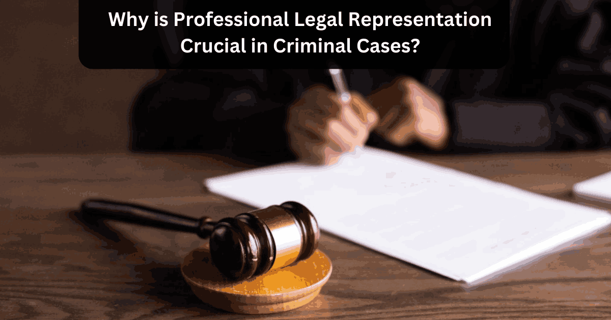 Why is Professional Legal Representation Crucial in Criminal Cases