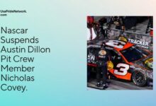 Nascar Suspends Austin Dillon Pit Crew Member Nicholas Covey.