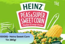 24685200081- Heinz Sweet Corn Tin 380g!