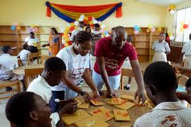 How does the Rotary Club support education?